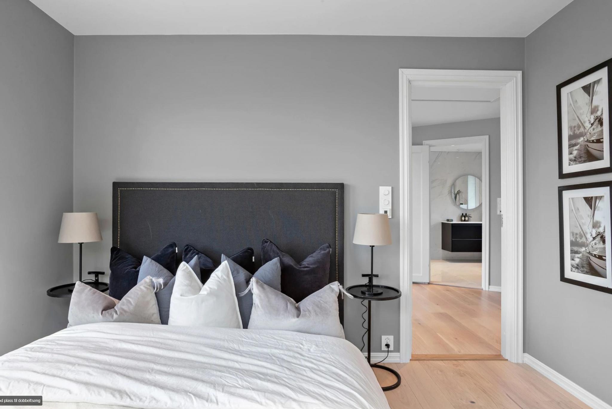 Soverom med walkin closet